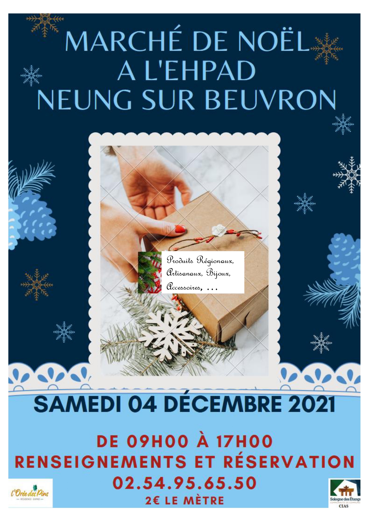 marché de noel 2021 La MarolleenSologne